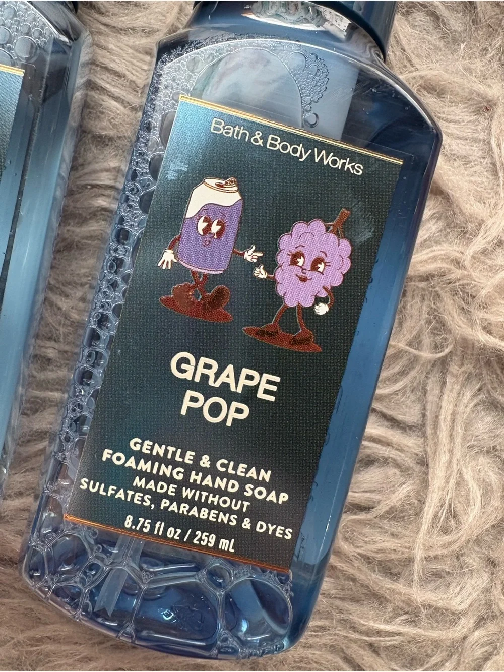 BBW GRAPE POP FOAMING HAND SOAPS X2 NWT